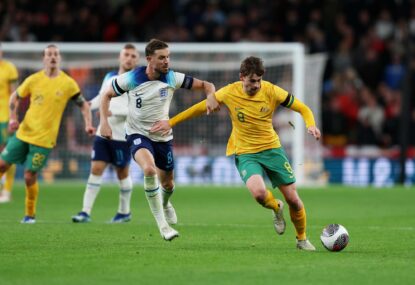 So near, so far for Socceroos as brave Australia made to pay for missed chances by Watkins and England