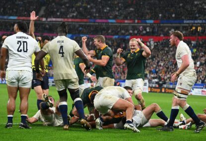 'Concede points there, they're done': Moment England missed to bury Springboks as ghosts of 2019 return