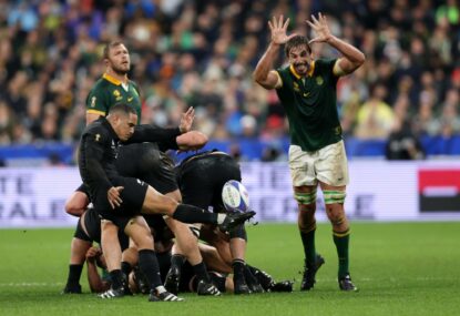 RWC Team of the tournament: Six Boks, three All Blacks and an Aussie manages to knock out Will Jordan