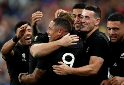 'Mature, clinical and getting better every time': All Blacks time run perfectly as they hone in on fourth title