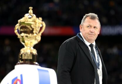 'My heart breaks for him': Boks coach's message to Ian Foster is pure class as he bows out an unlucky loser