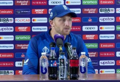 PRESS CONFERENCE: Jos Buttler faces the music over dreadful WC campaign and future as skipper