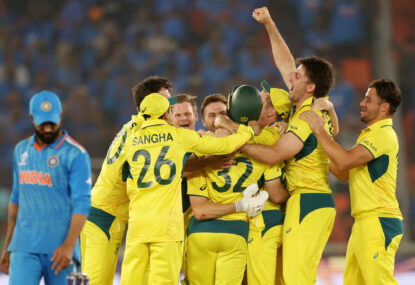 CHAMPIONS! Head's heroic ton, bowling brilliance sees Aussies crush India for SIXTH - and best - World Cup win