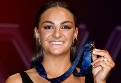 Tigers gun Conti slam dunks rivals to win AFLW's top honour - and new faces named in All Australian squad