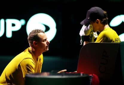 'It's heartbreaking': Davis Cup dreams shattered again as Italy annihilate Australia in final