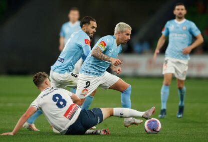 No shots fired: Corica stares down sack after another disaster as Sydney FC hand Vidmar dream start