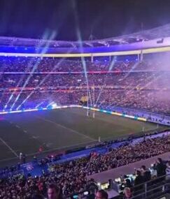 Atmosphere in Stade de France ahead of 2023 Rugby World Cup Final!
