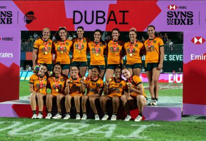 'Unbelievable': Levi sisters star in Australia's EPIC Dubai 7s triumph over Black Ferns, men rally