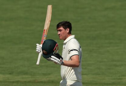 Banging down the door? Renshaw makes selectors sit up and take notice in Warner race with classy century