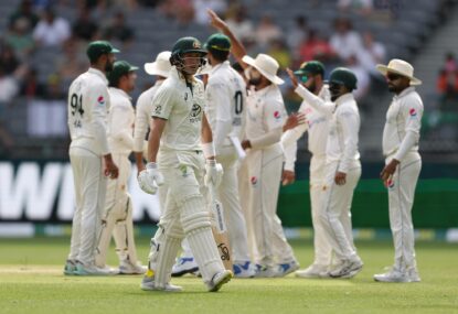 Marnus form slump becoming a concern as Aussies grind Pakistan into Perth dust with all-round dominance