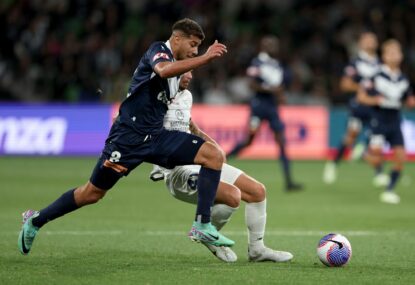 Bruno and Zizou too good again as Victory send Socceroo off in style by going top of the table