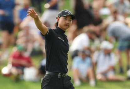 'I wasn't fancying it': Min Woo's STUNNING bunker shot gives rising star chance of history as big guns close in at Aus Open