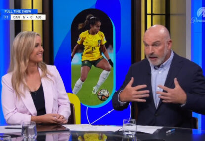 'It's like cannon fodder!' Andy Harper LAUNCHES after Matildas failed 'experiment'