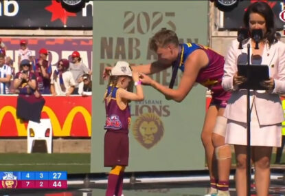 WATCH: 'Best day ever' - Adorable Auskicker's medal presentation is just so wholesome
