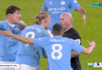 City 'rage' as ref's bizarre backflip costs them potential late winner over Ange's Spurs
