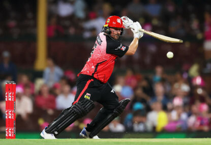 Duck for Finch but Renegades ruffle Stars' feathers, Scorchers fire up to beat the Heat for crucial win