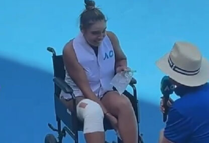 Sad end to Aussie teen prodigy's Aus Open hopes after incredible recovery from debilitating injury in qualifying win