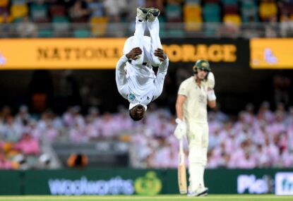 Aussies face huge call over batting experiment with Smith and Green failing again as Windies turn Test on its head