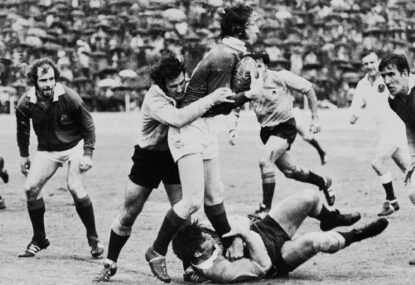 Brave, highly skilled and well-respected: John Hipwell was the quintessential rugby halfback