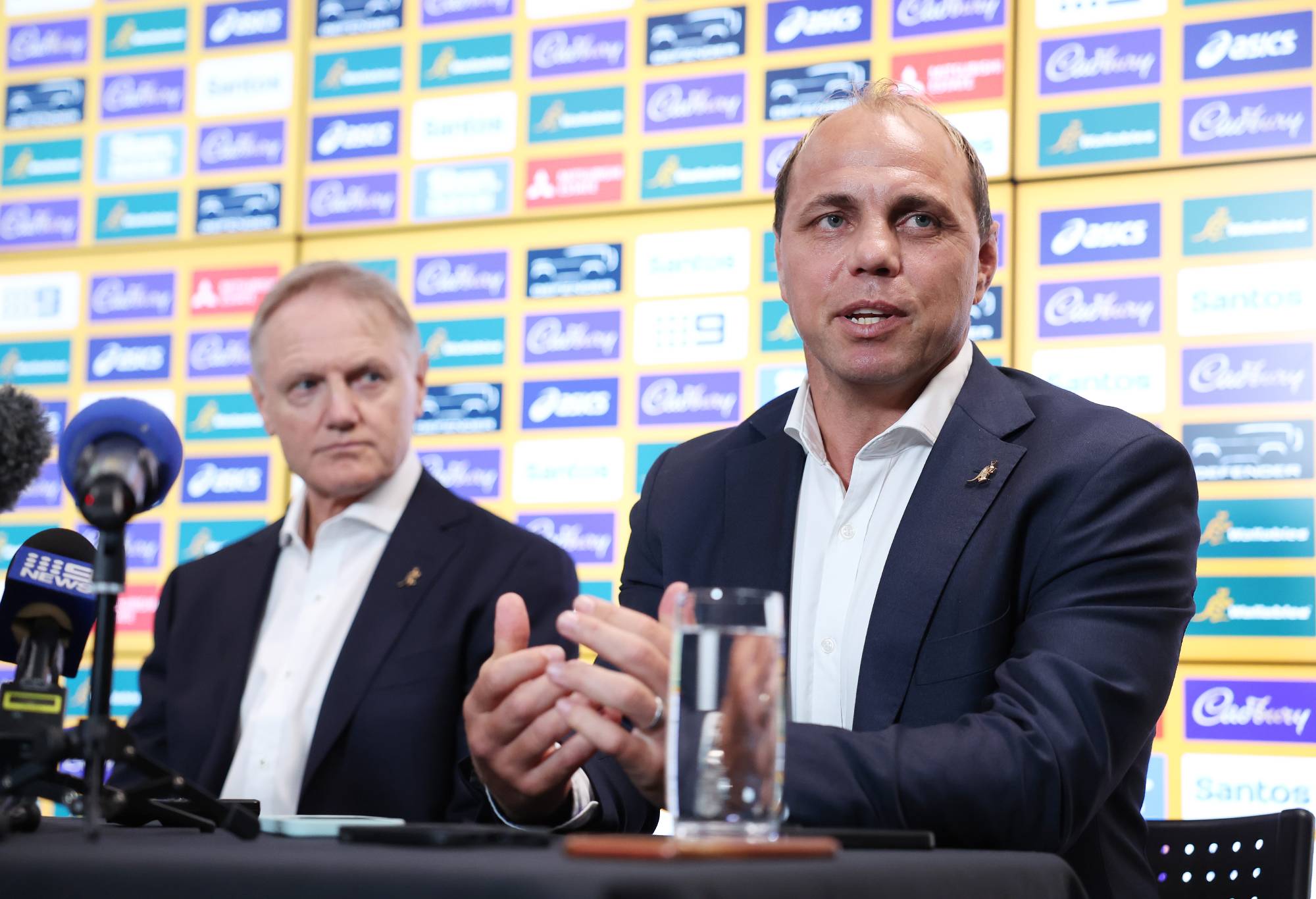 RA CEO Phil Waugh speaks to media during a Rugby Australia media opportunity at Allianz Stadium on January 19, 2024 in Sydney, Australia. (Photo by Mark Metcalfe/Getty Images)