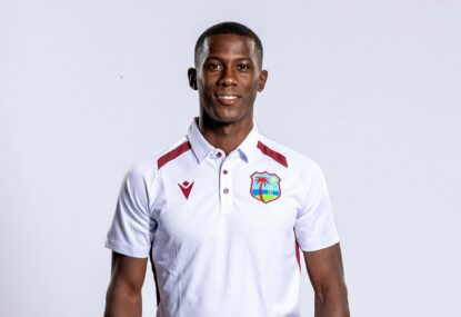 'Rose that grew from concrete': Windies tyro's incredible 12 month rise from bouncer to Tests, Smith's 'mind whirring'