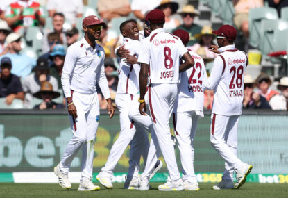 Australia vs West Indies: 2nd Test, Day 2 as it happened - Aussies declare behind after Cummins 50 reduces deficit