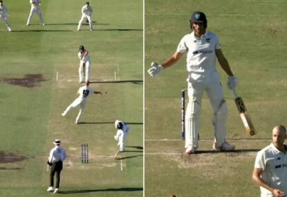 Obstructing the field drama erupts as Sheffield Shield features latest 'spirit of cricket' incident