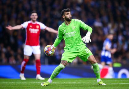 What the UCL?! Bozza slams 'really poor' keeper as Gunners lose tie with 'more stoppages than rugby', Barca held by Napoli