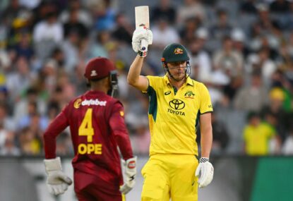 Australia vs West Indies: 3rd ODI live scores, blog - Windies in trouble as Aussies run riot