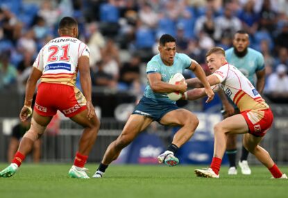 Trial Takeaways: Dolphins sweat on Origin star's injury after Warriors loss, Storm swamp Knights, Broncos young bucks fire