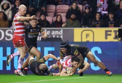'Lying is a sin': To'o takes aim at Wardle, referee 'making assumptions' with contentious try as Wigan upset Panthers