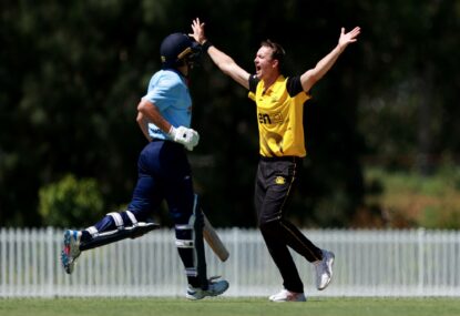 Paris, Hilton deliver dose of reality to Blues as WA make history with third straight one-day crown