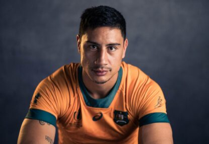'It was confronting': Foketi cleared of spinal damage but Wallabies star not 'out of the woods'