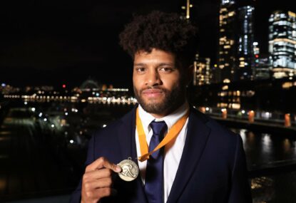'Fire in a lot of players’ bellies': Bruiser claims 'bittersweet' John Eales Medal, says RWC pain will 'motivate' Wallabies