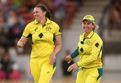 Australia battle through slow start, rain delay to clinch ODI series