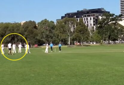 Peak local cricket as late-day chaos forces Victorian Premier 4ths team to sacrifice No.11 'timed out'