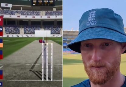 LISTEN: 'Ball wasn't hitting the stumps' - Stokes has a go at DRS over controversial Crawley LBW