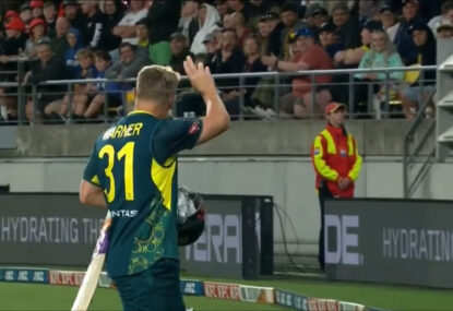 WATCH: 'I love that' - David Warner's ultra-classy response to being booed off