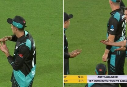 Was NZ skipper stitched up by teammates in going for this howler of a review?