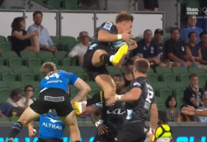 WATCH: Force rocked early as Harry Potter cops yellow card less than three minutes into Round 1