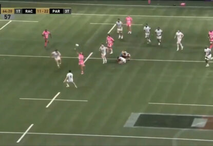 WATCH: Stade Francais winger brings Sevens to the 15-man game in most electrifying try of season