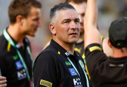 From injuries to coaching decisions and even umpiring calls, it's all going wrong at Richmond in 2024
