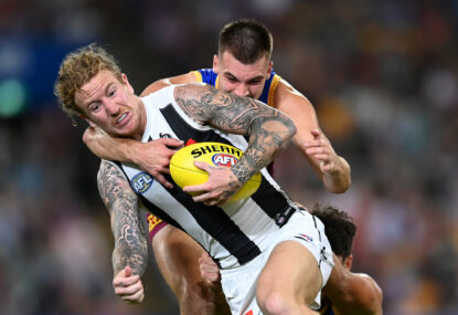 Footy Fix: The worst grand final rematch ever just proves the Pies have slightly fewer problems than Brisbane