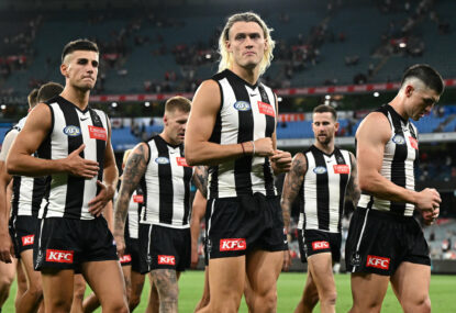 Are the Pies still hungry? Owen jokes aside, Collingwood are in serious trouble