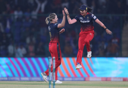 Perry cements women's GOAT status, stars again as RCB claim Indian WPL glory