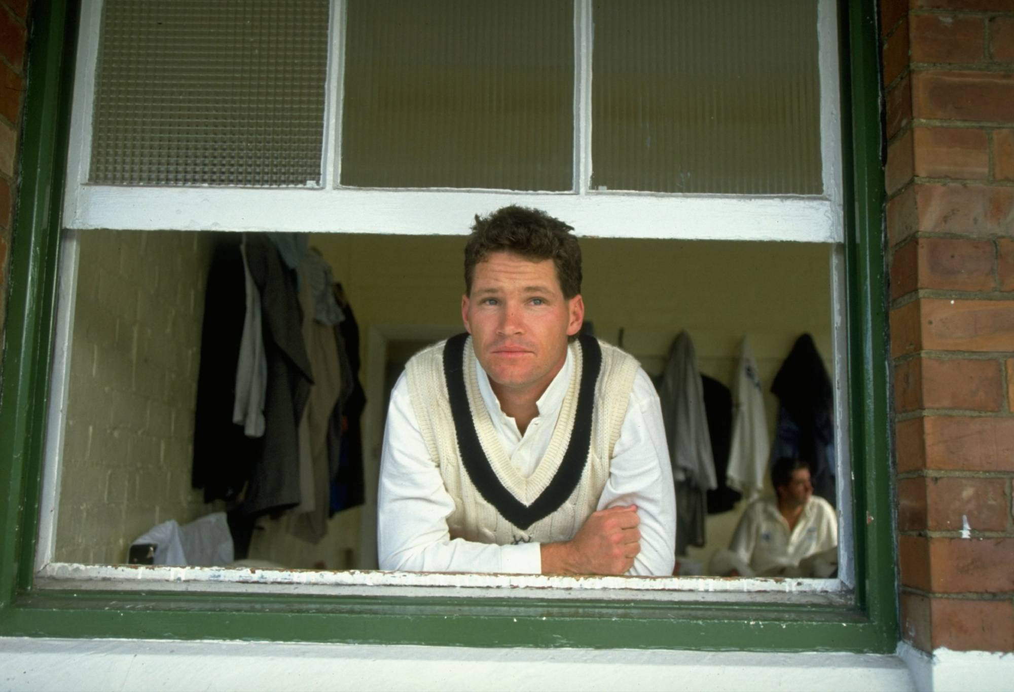 1992: Portrait of Dean Jones of Australia and Durham. Mandatory Credit: Chris Cole/Allsport