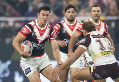 'NRL better deal with this s--t', says Latrell: Mam accuses Leniu of 'monkey' racial slur as Roosters outmuscle Broncos
