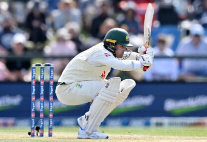 Marnus regains form but Australia's ongoing middle-order woes put heat on Carey as Kiwis claw back into Test