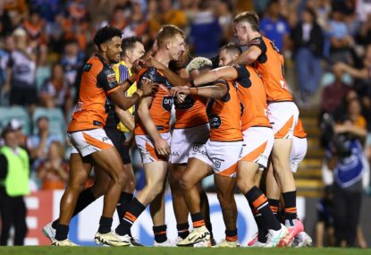 Wests Tigers vs Gold Coast Titans: NRL live scores