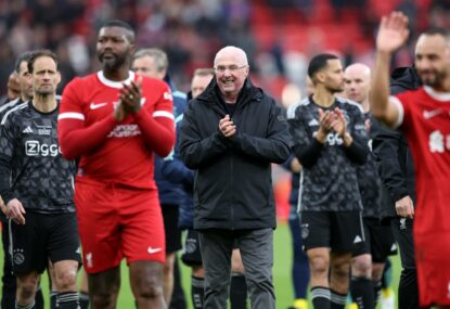 'Absolutely beautiful': Sven-Goran sheds tears as he fulfils dream to be Liverpool manager at emotional Anfield